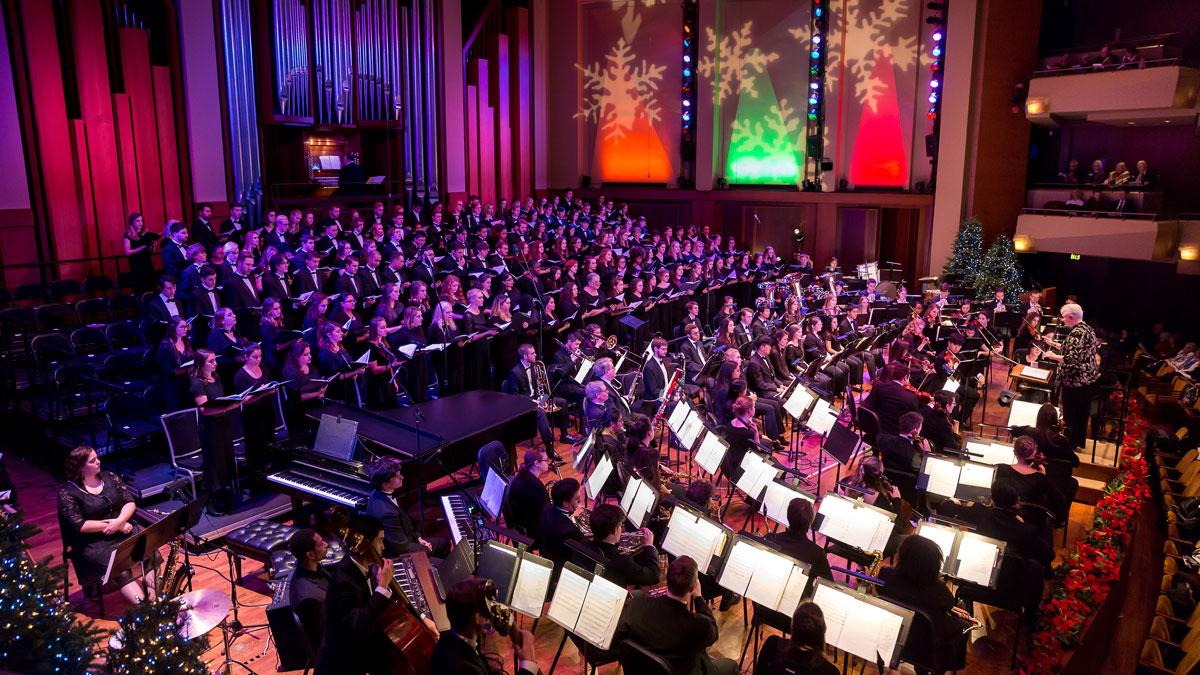 Engaging the City holiday music